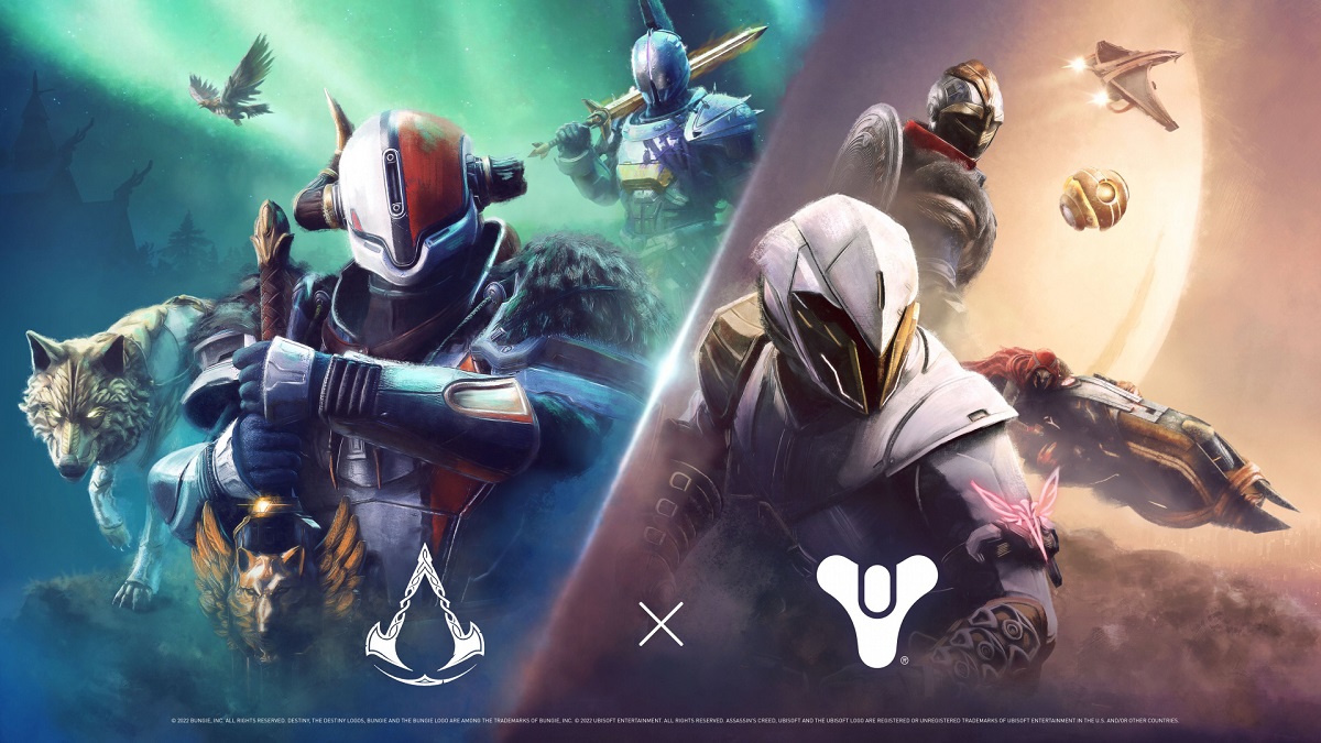 Vikings with blasters and robots with axes: a crossover between Assassin's Creed Valhalla and Destiny 2 has been announced