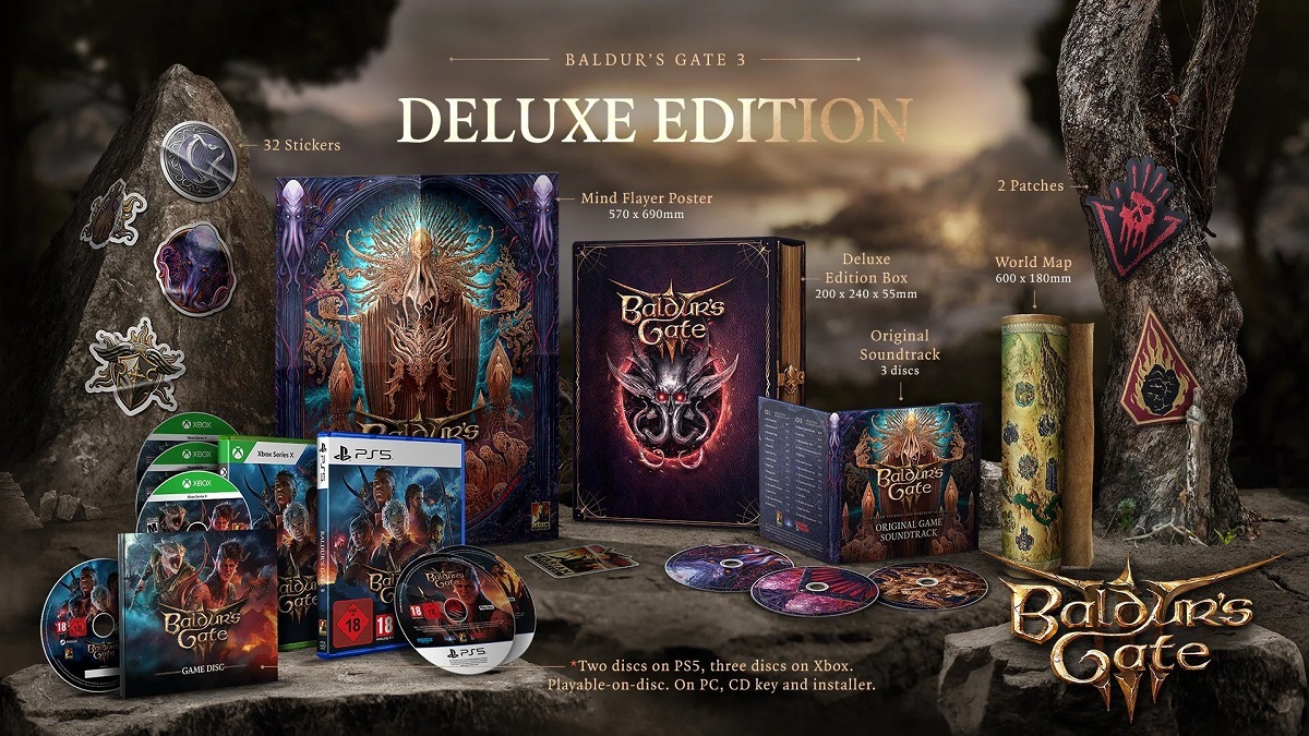 Larian Studios представила Baldur's Gate III Deluxe Edition: колекціонери будуть у захваті!