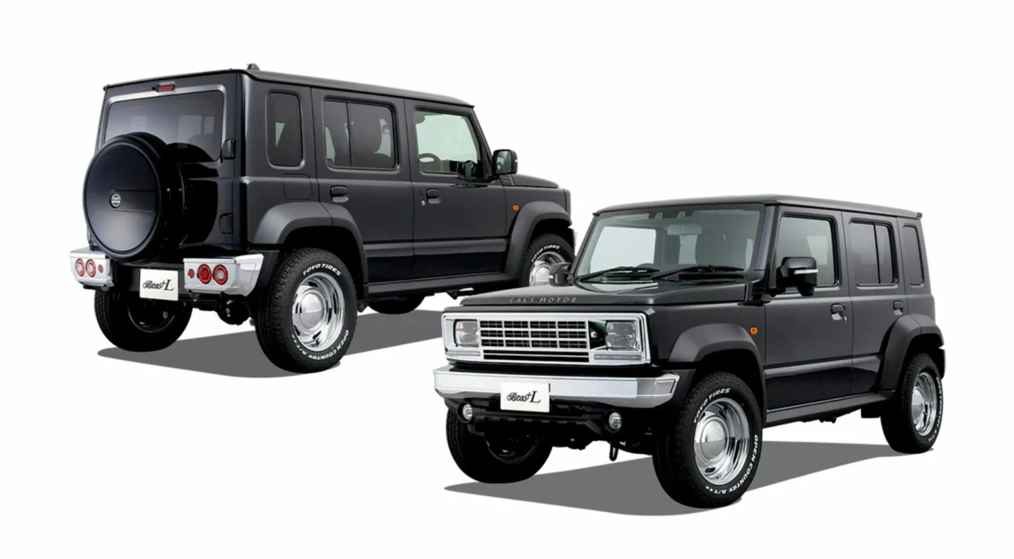 Beas+ L bodystyle for Suzuki Jimny front view