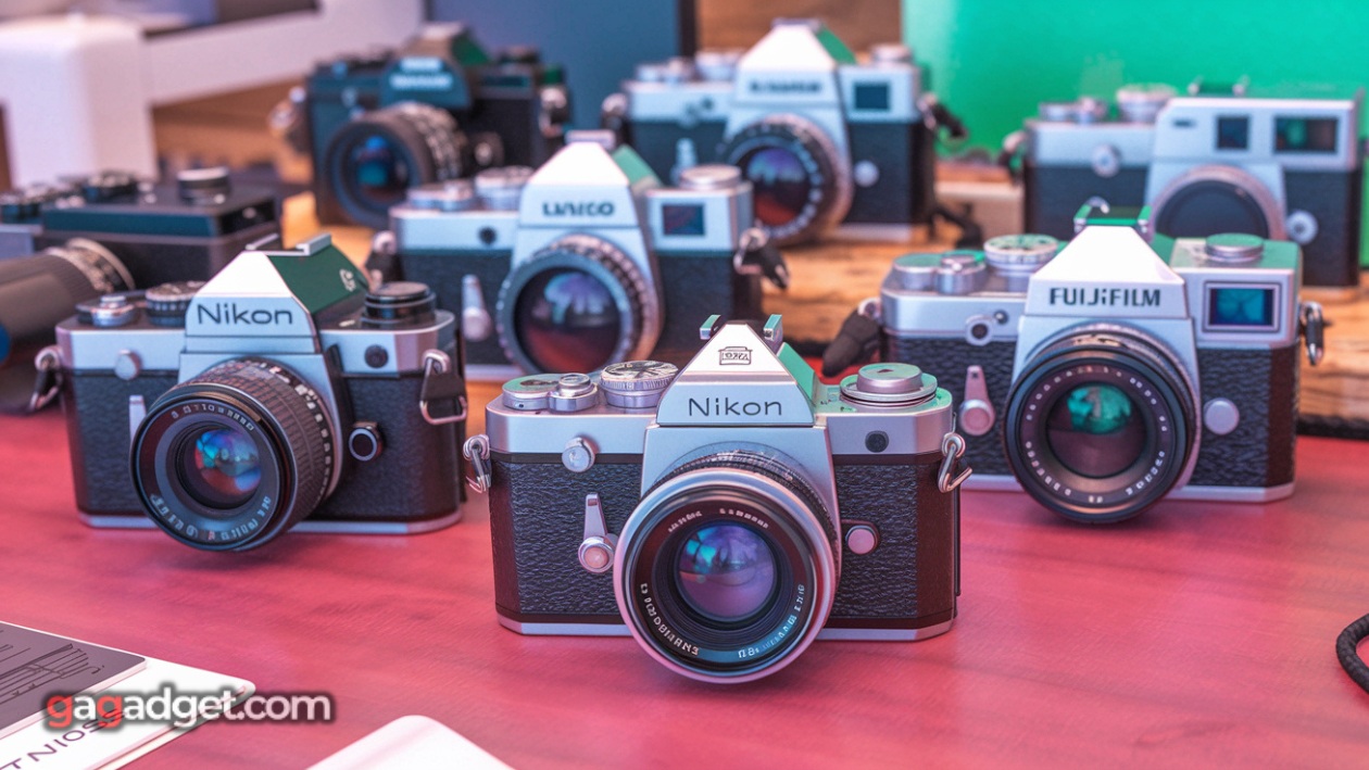 appareil photo numérique au look old school