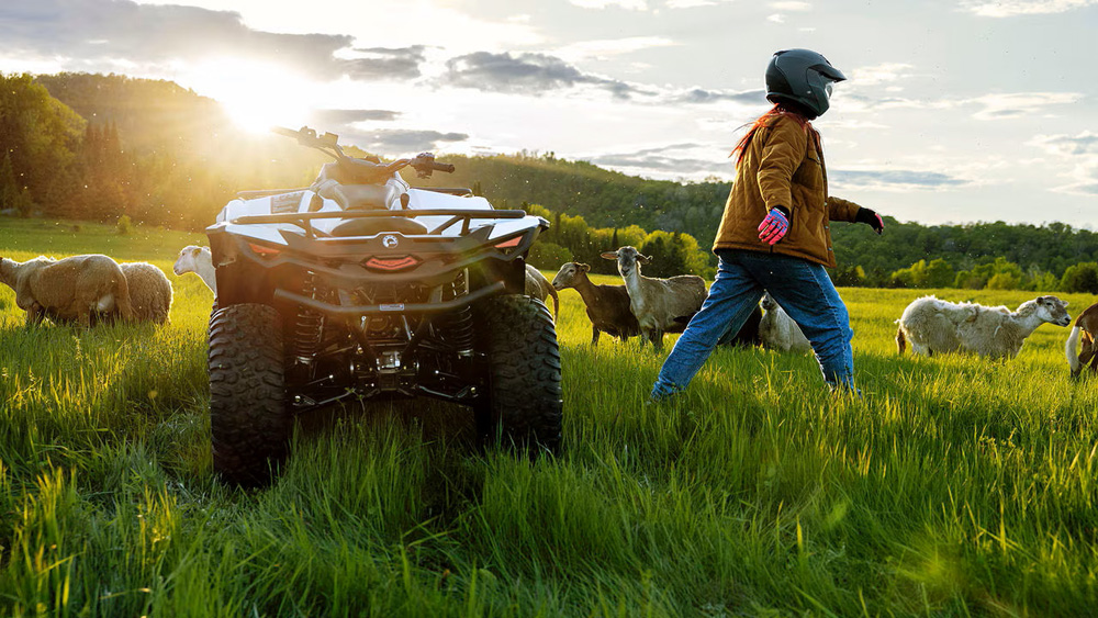 Electric ATV Can-Am Outlander Electric.