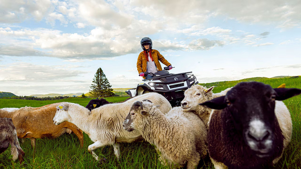 Can-Am Outlander Electric power and technology