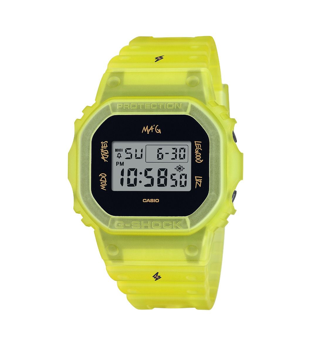 G-Shock DWE-5600JB-1A9ER in yellow
