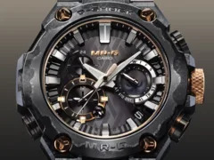 Casio MRGB2000JS1A watch on the background