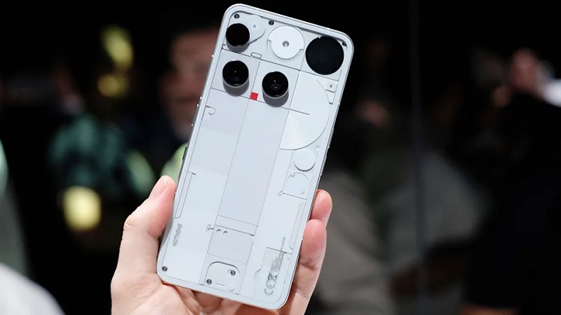 Nothing Phone (3) is a flagship with a unique design