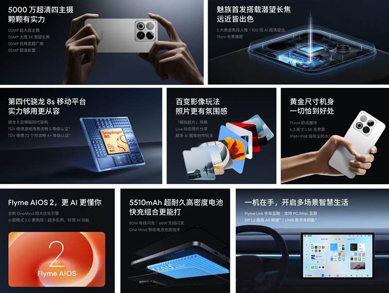Флагманский смартфон Meizu 22