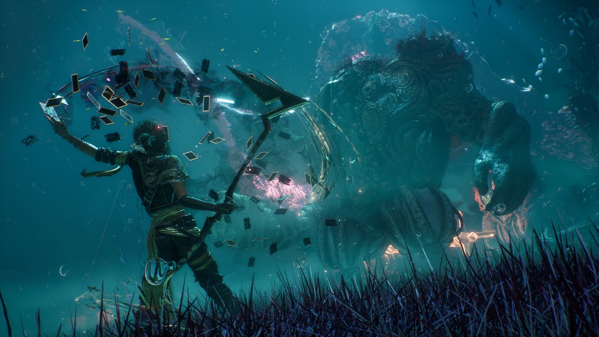 Бій в Clair Obscur: Expedition 33. Ілюстрація: Sandfall Interactive