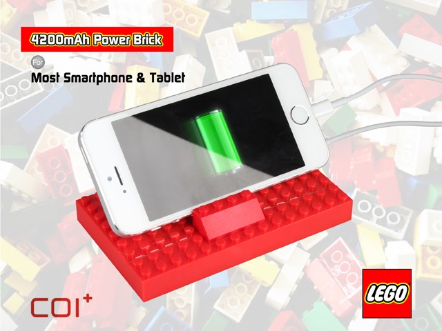 COI+ LEGO Power Brick: портативное зарядное устройство для любителей конструктора LEGO COI+ LEGO Power Brick: портативное зарядное устройство для любителей конструктора LEGO