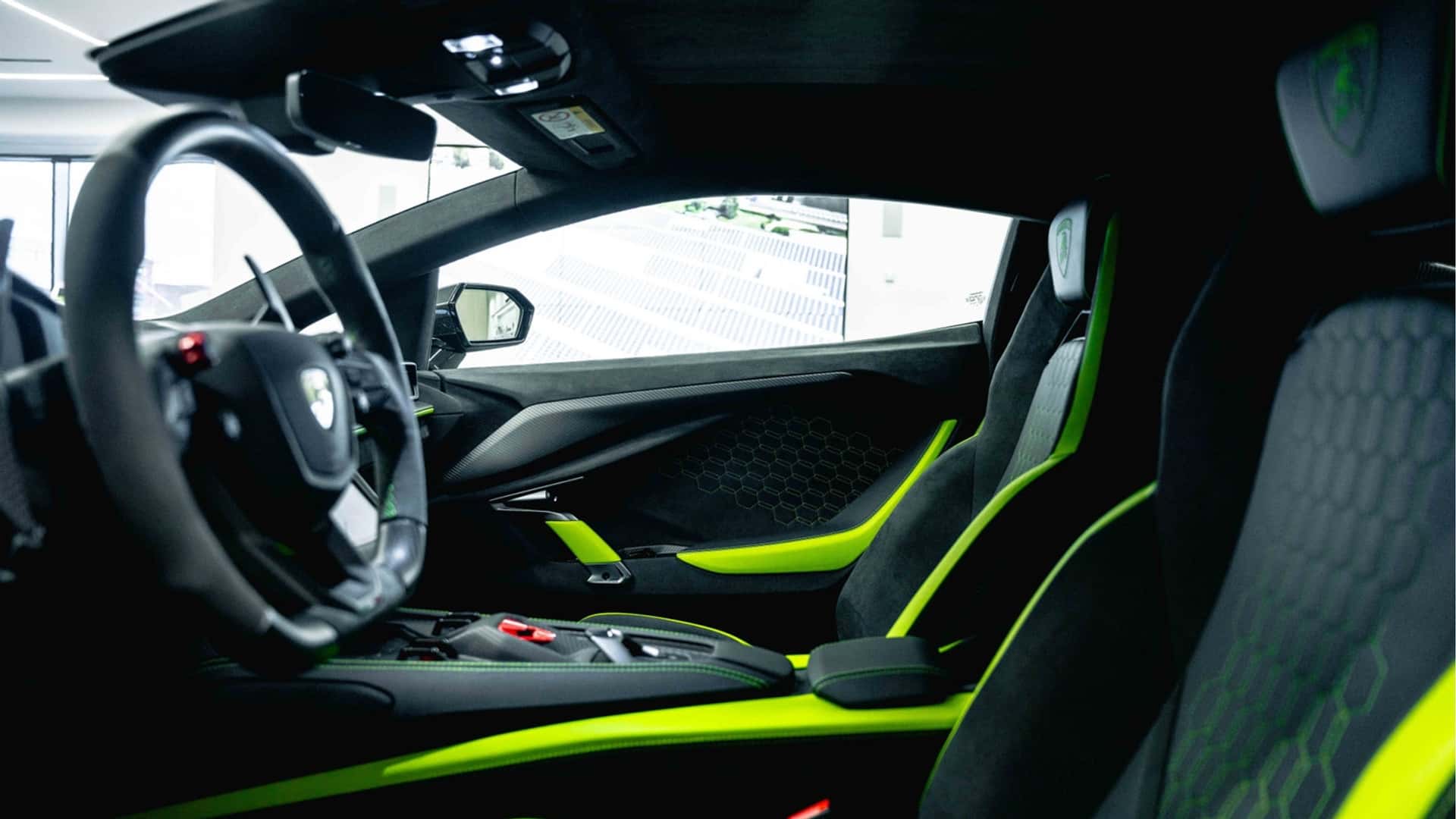 Intérieur de Lamborghini Revuelto