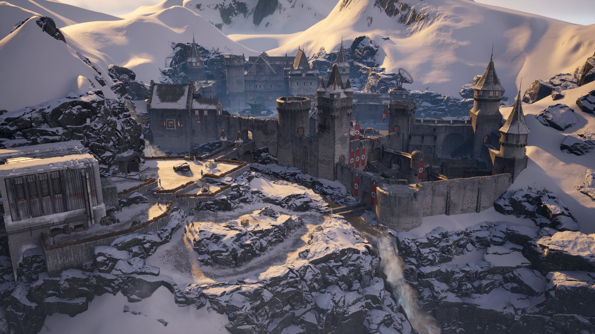 Une scène du jeu Commandos : Origins