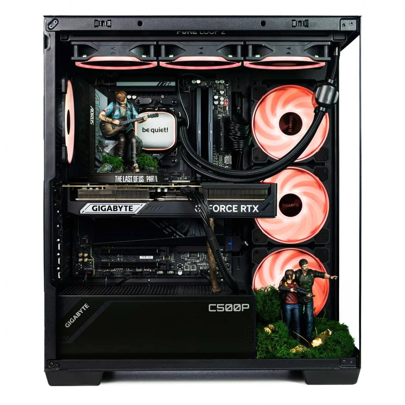 A close up on the art-PC from The Last of Us Part II