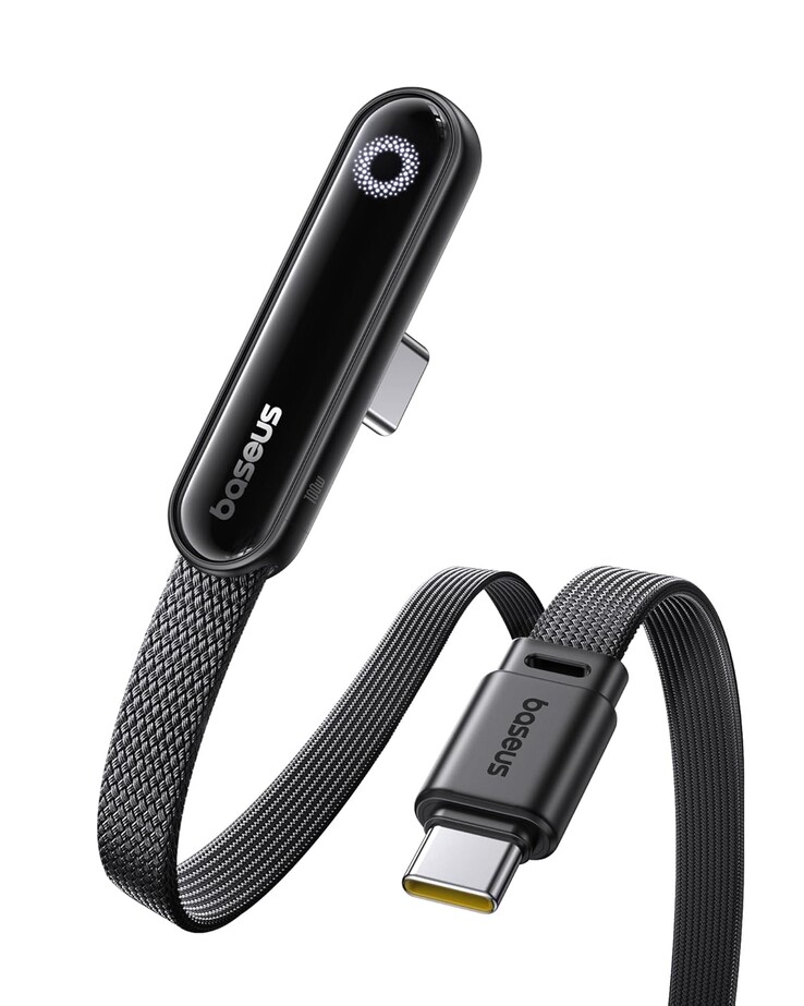 USB-C кабель з кутом 90 градусів від Baseus