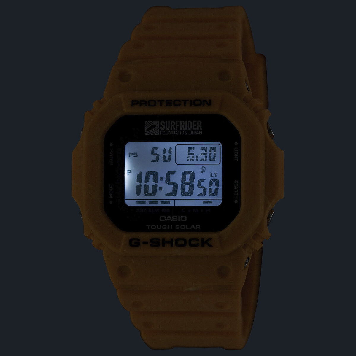 G-Shock G5600SFJ-9 LED дисплей