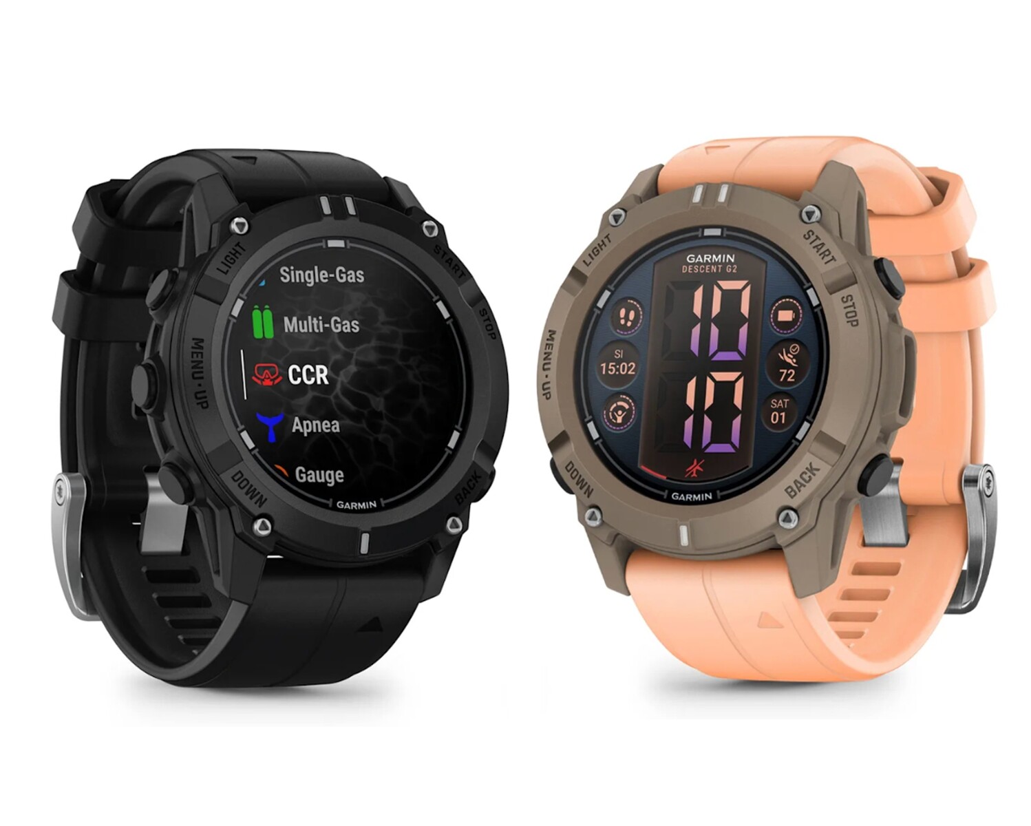 Смартчасы Garmin Descent G2 с AMOLED дисплеем Garmin Descent G2 с AMOLED дисплеем