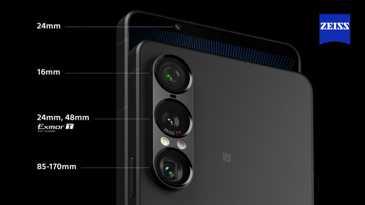 Sony Xperia 1 VII cameras. Illustration: Sony