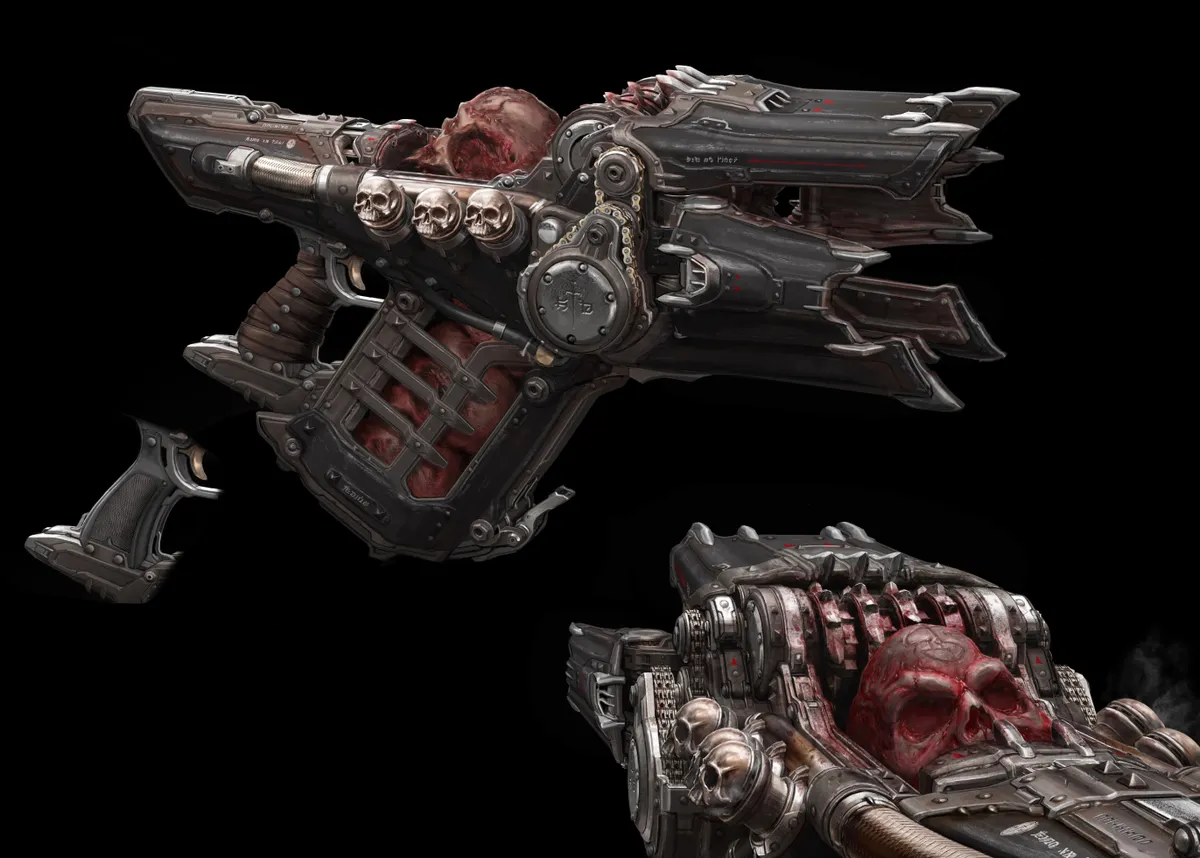 Иллюстрация Skullcrusher от Bethesda