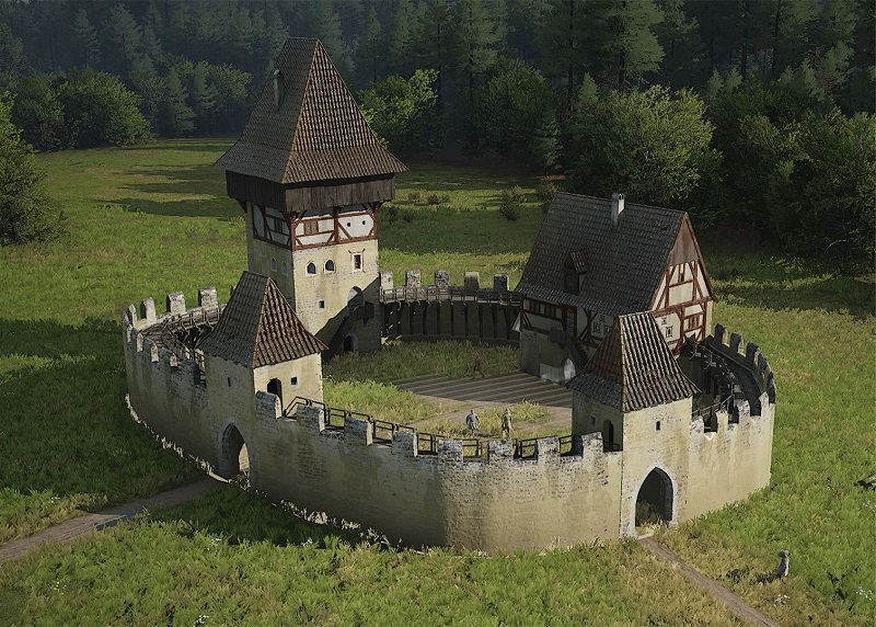 Замок у Manor Lords