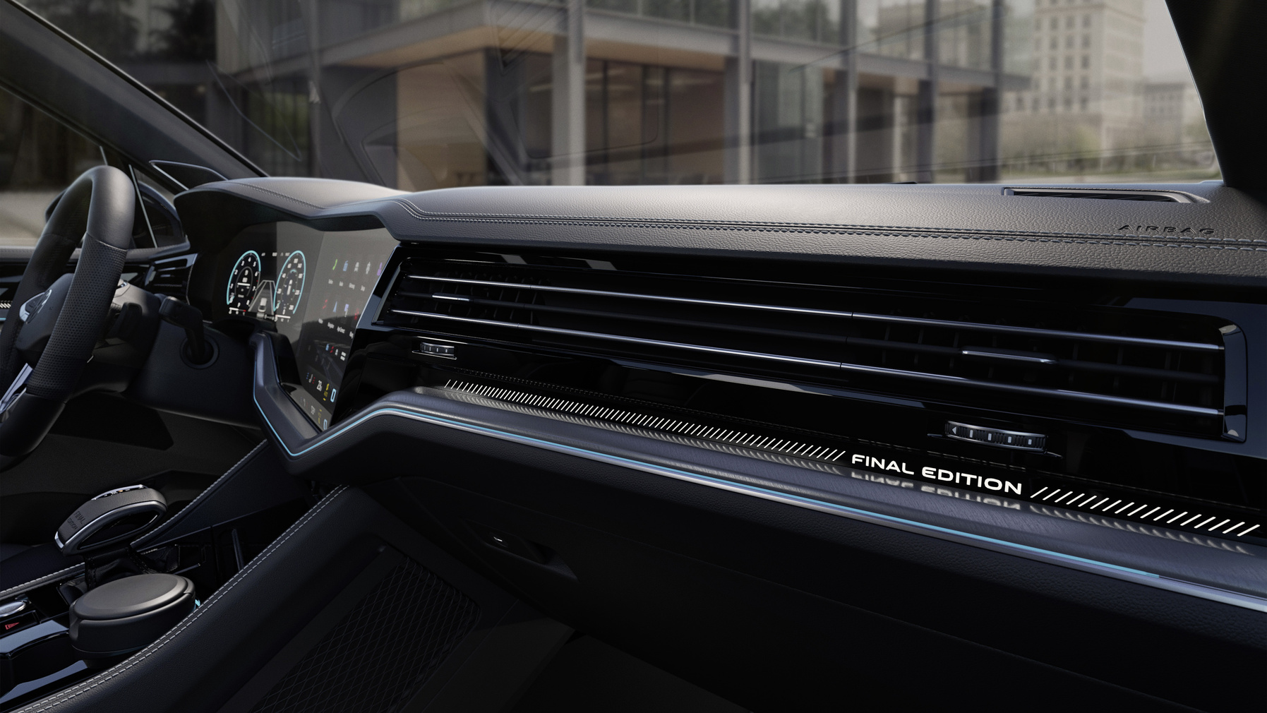 Эмблема Volkswagen Touareg Final Edition