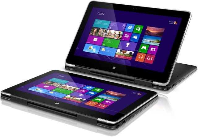 Ноутбук-трансформер Dell XPS 11 с 11.6-дюймовым сенсорным IPS-дисплеем 2560х1440