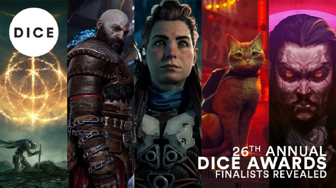 The nominees for the professional D.I.C.E. Awards 2023 have been announced. The leader in the number of nominations is God of War: Ragnarok