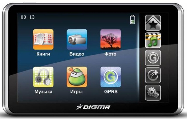 5-дюймовые автомобильные GPS-навигаторы Digma DM501C и DM501N 5-дюймовые автомобильные GPS-навигаторы Digma DM501C и DM501N