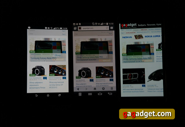 Высшая проба: сравнение дисплеев Samsung Galaxy S5, HTC One M8 и LG G2-5