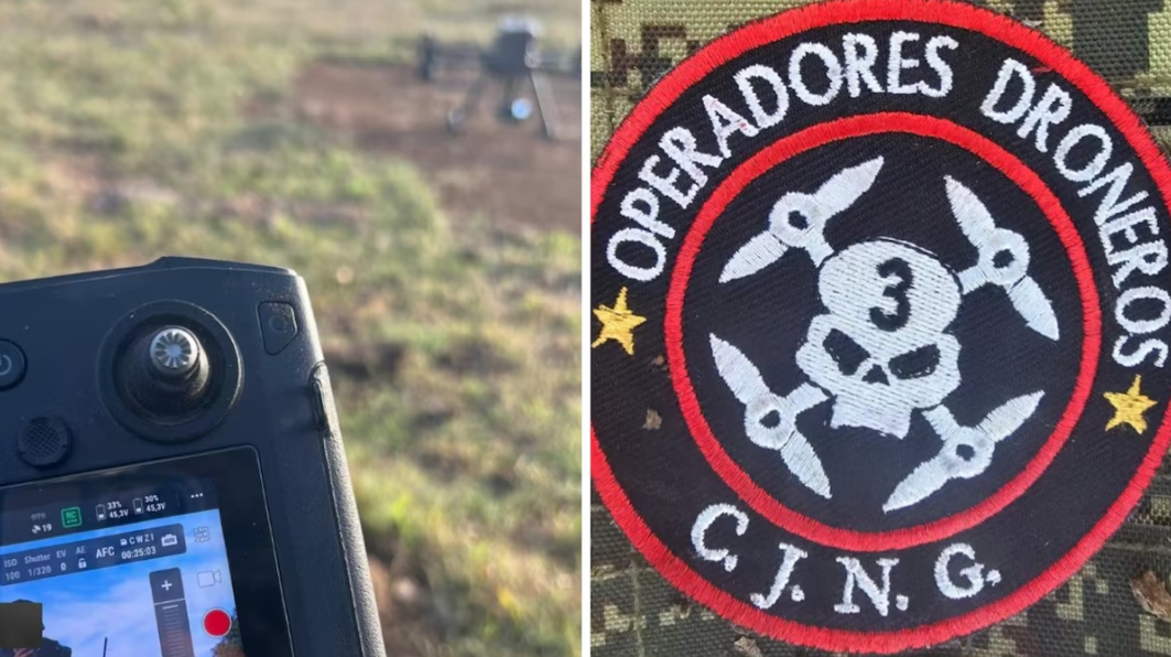 Patch de l'unité de drones du cartel CJNG