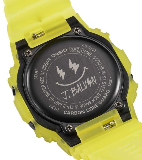 G-Shock DWE-5600JB-1A9ER watch: back panel