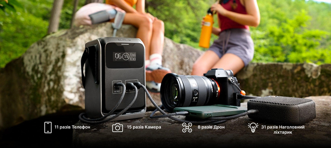 EcoFlow TRAIL 200 DC в собранном состоянии
