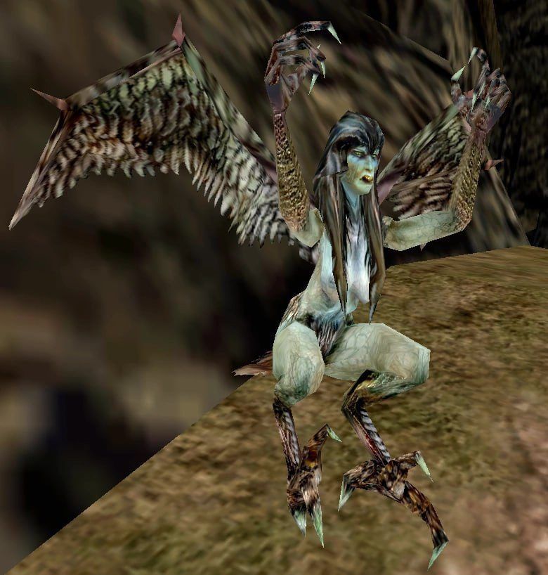 Les harpies ne font que s'améliorer avec l'âge ! Publication de l'illustration de la créature ailée du remake de Gothic.-2