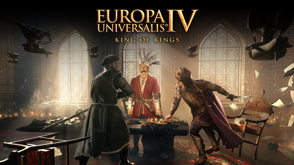 Для популярной исторической стратегии Europa Universalis IV вышло крупное дополнение King of Kings и бесплатное обновление Byzantium