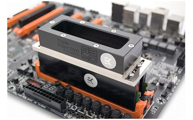 EK Water Blocks EK-SF3D Triple Point EVO - испаритель для жидкого азота-2 EK Water Blocks EK-SF3D Triple Point EVO - испаритель для жидкого азота-2