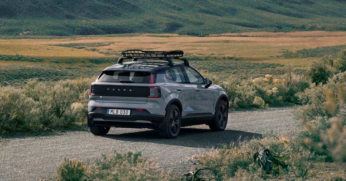 Задняя часть Volvo EX30 Cross Country