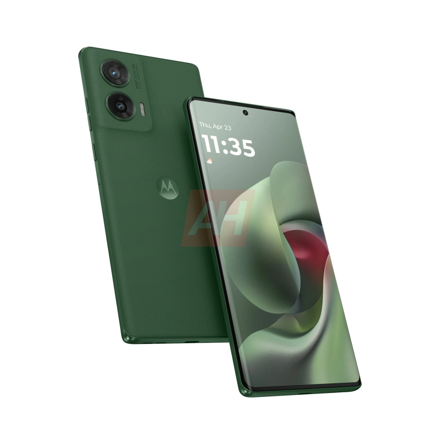 Rear panel of Moto G96 5G