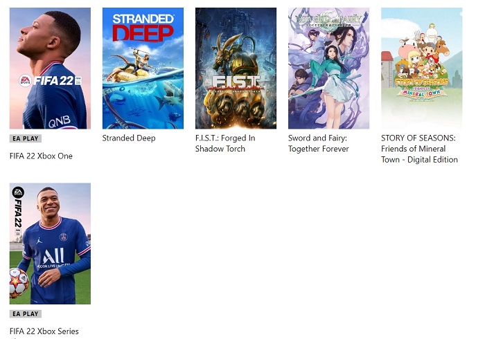 FIFA 22, F.I.S.T.: Forged In Shadow Torch and three more games will leave the Game Pass catalogue at the end of June-2