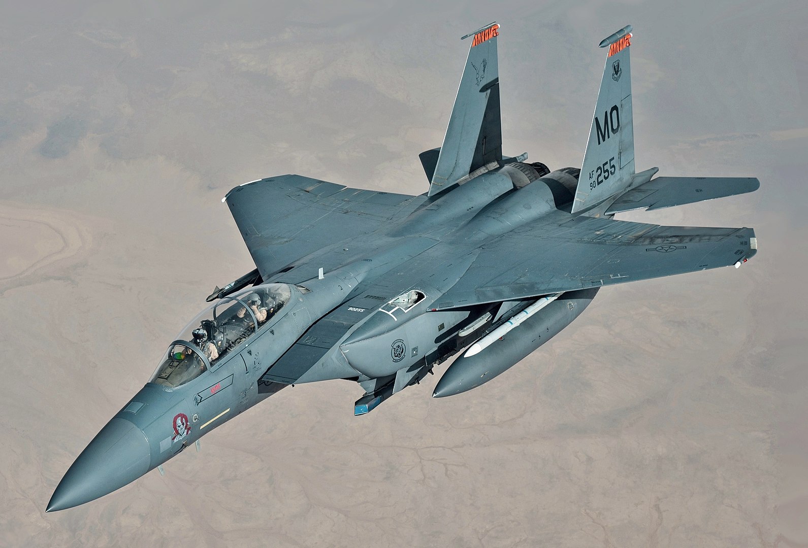 Illustrative image of the F-15E