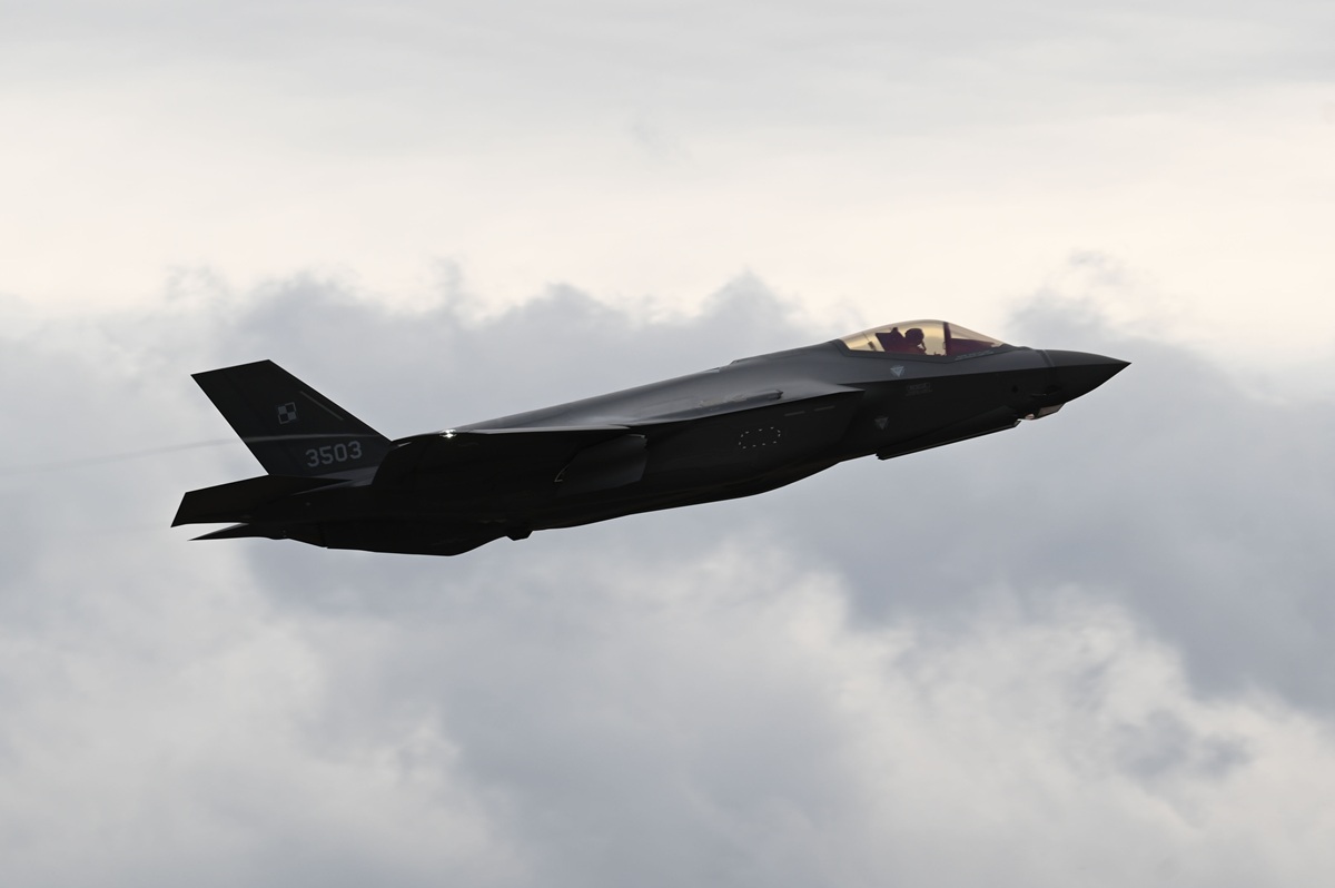 Avion de combat F-35, illustration de l'US Air Force