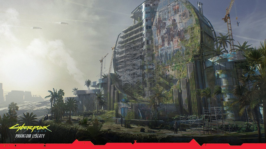 Мрія, похована під шаром пилу: розробники Cyberpunk 2077 показали новий атмосферний арт розширення Phantom Liberty-2