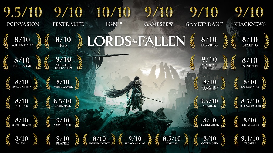 Состоялся релиз амбициозной экшен-RPG Lords of the Fallen. Игра получает противоречивые отзывы, но пользуется популярностью-2