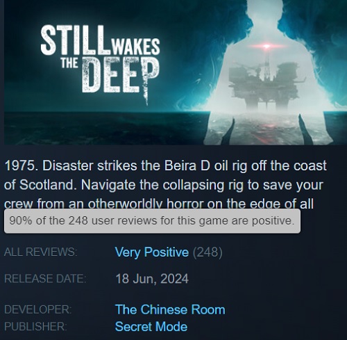 Чудовий горор на один вечір: геймери задоволені Still Wakes the Deep від автора Amnesia: A Machine for Pigs-3