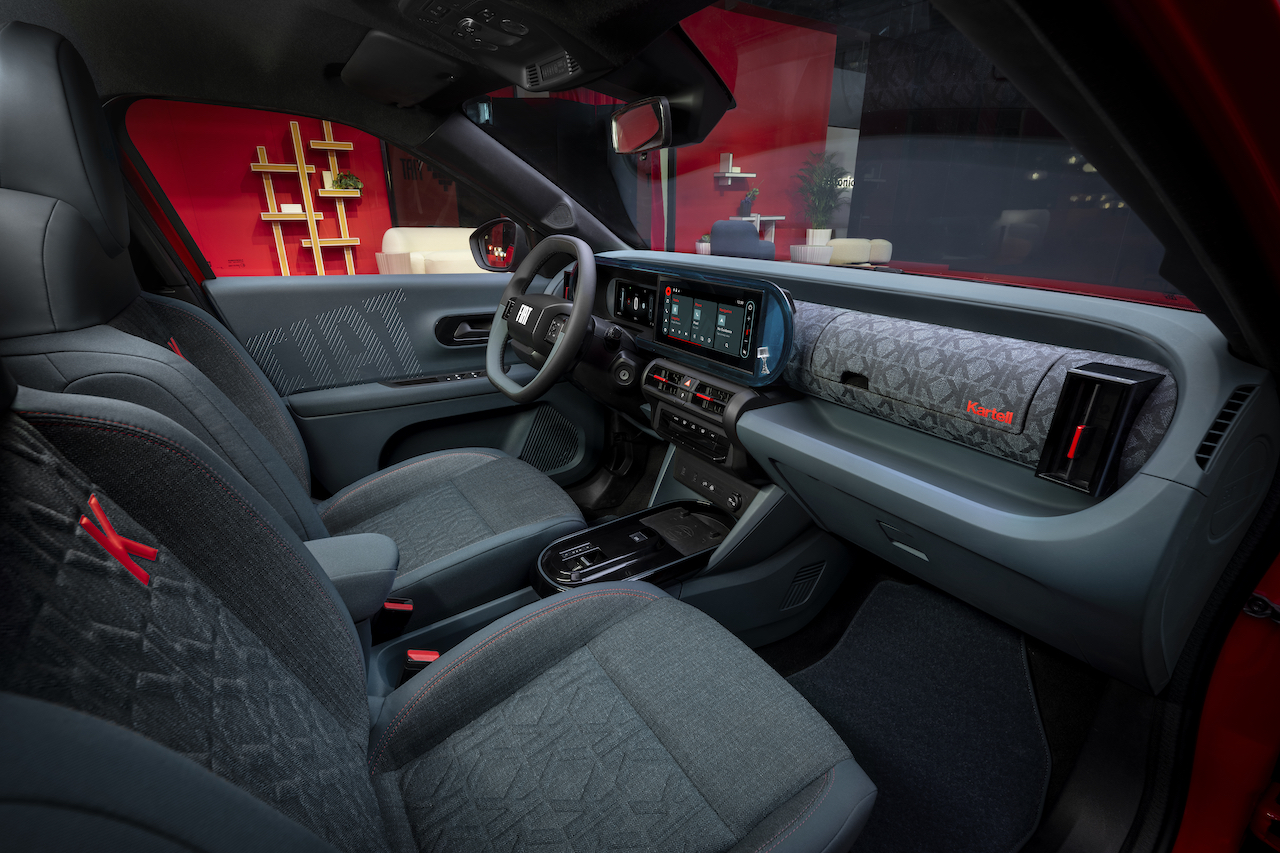 Екологічні матеріали в Fiat Grande Panda Kartell