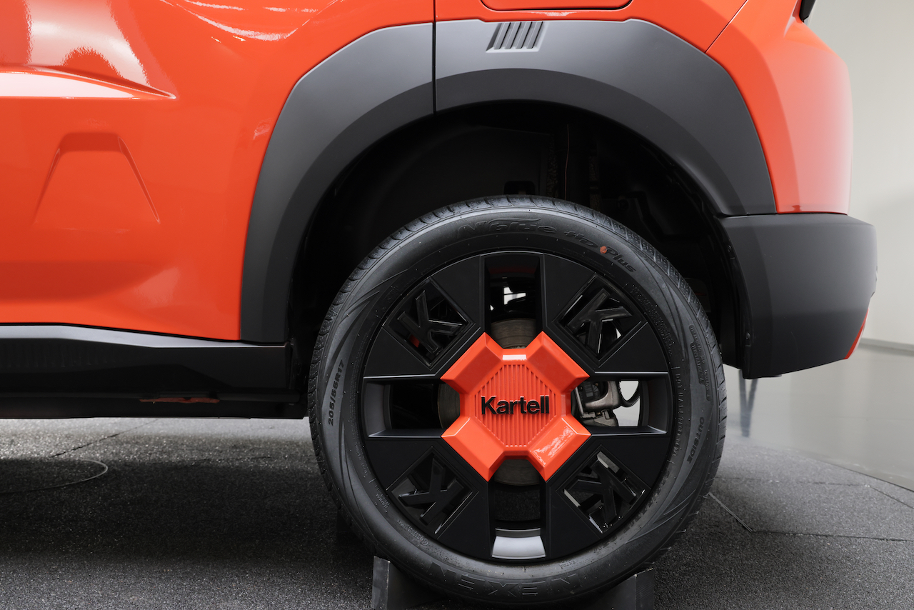 Динаміка форм Fiat Grande Panda Kartell