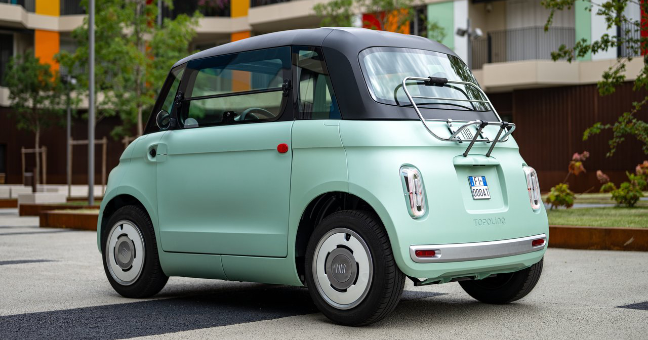 Fiat Topolino 2024 Передній вигляд