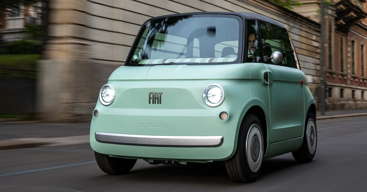 Fiat Topolino 2024 Вид з боку