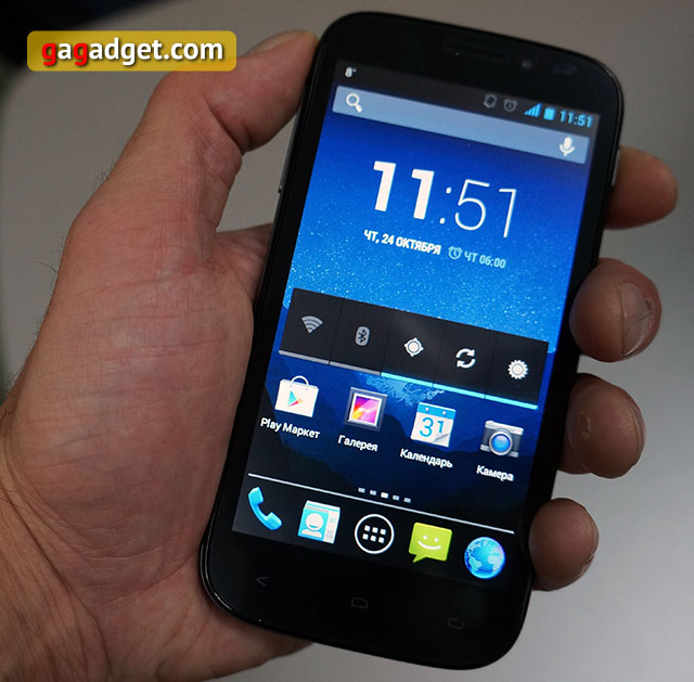 Обзор бюджетного смартфона Fly IQ4404 Spark