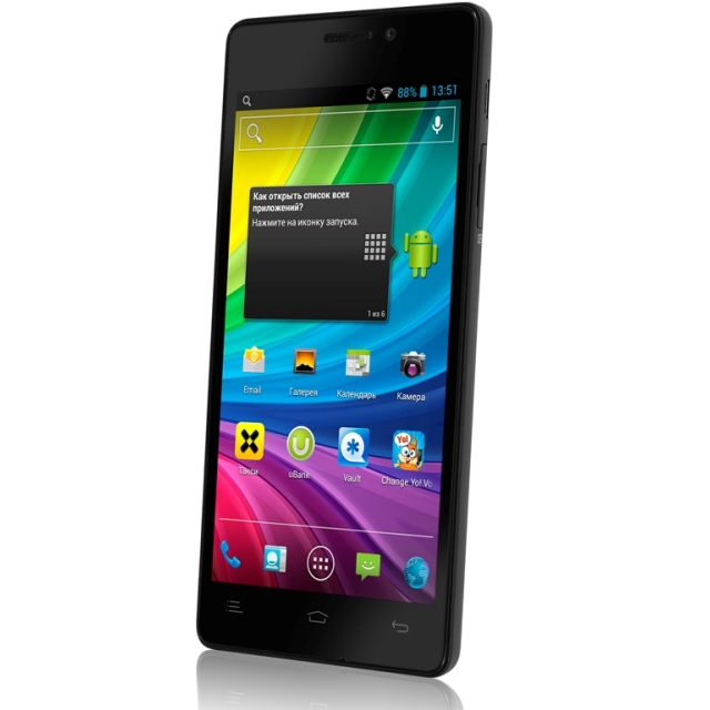 Смартфон Fly IQ4412 Quad Coral с 4.77-дюймовым Super AMOLED-дисплеем 1280х720