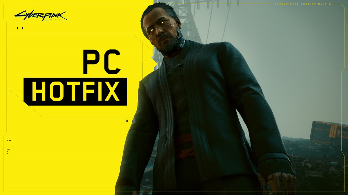 The developers of Cyberpunk 2077 have released an important update for the PC version of the game. Two critical bugs fixed