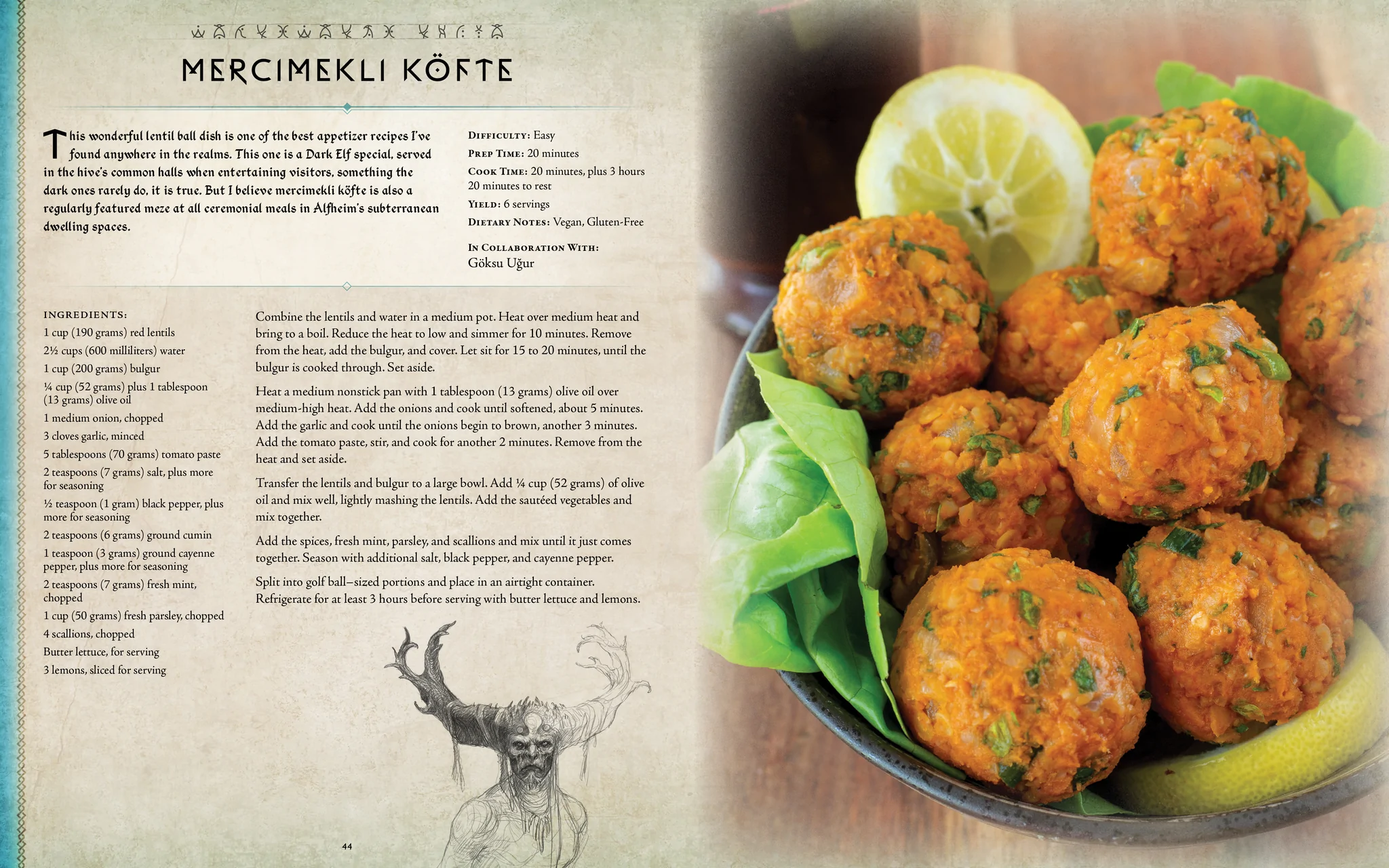 Cutlet in Scandinavian style: Insight Editions presents God of War Ragnarok cookbook-3