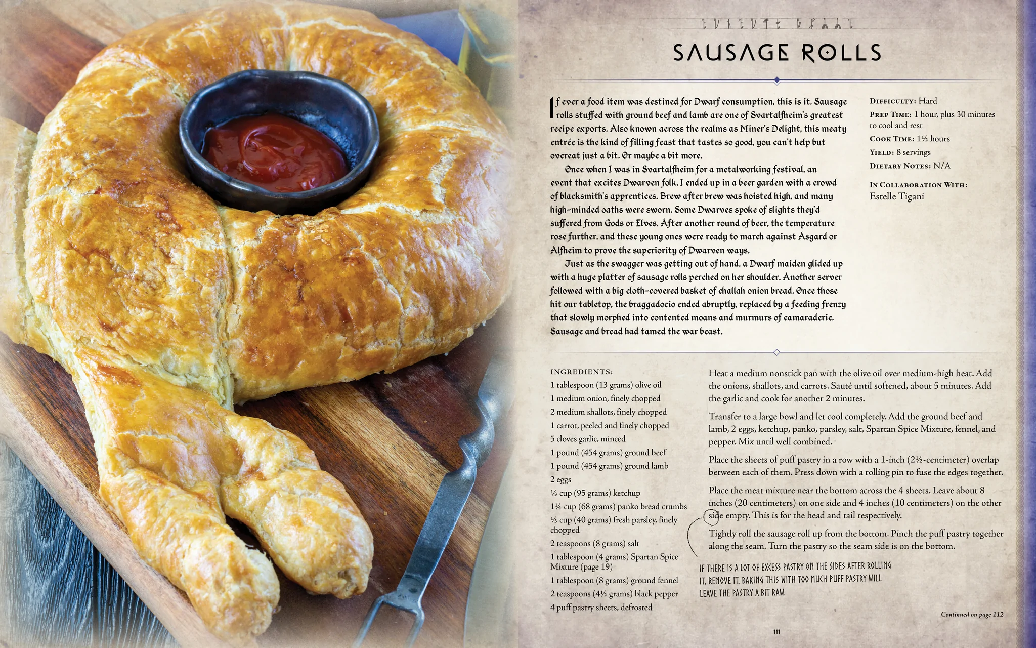 Cutlet in Scandinavian style: Insight Editions presents God of War Ragnarok cookbook-6