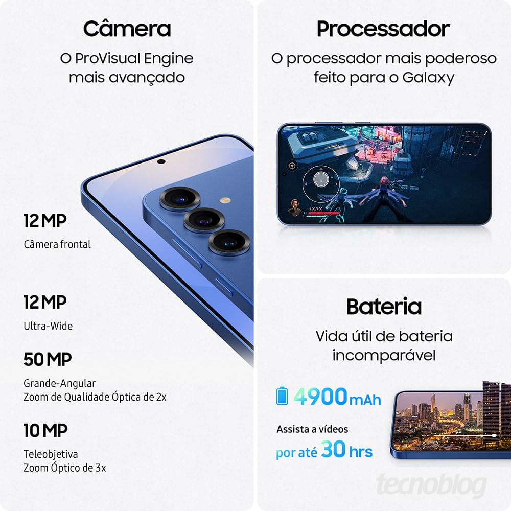 Galaxy S25 camera specifications